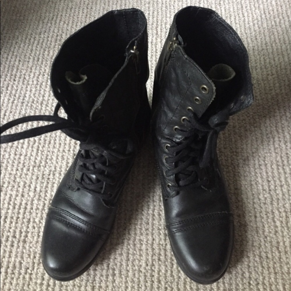Steve Madden Troopa Combat boots size 7